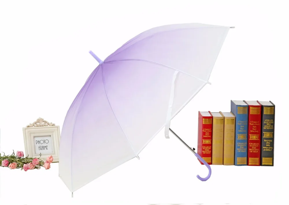 

Japanese environmental protection gradual change umbrella pure color thickening gradual change umbrella fashionable fashion adve