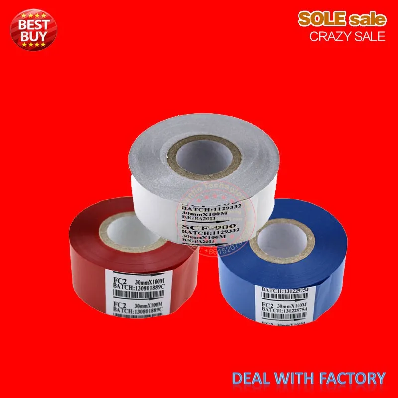 Colored ribbons