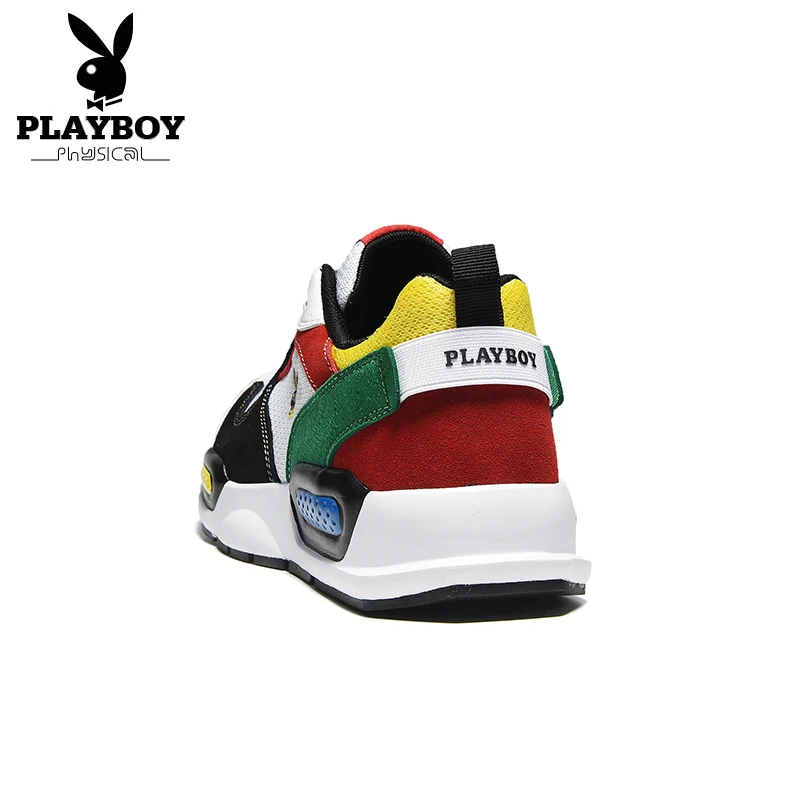 PLAYBOY/Новинка года; Лидер продаж; сезон весна; водонепроницаемые мокасины; мужские кроссовки с дышащей сеткой; мужская повседневная обувь; удобная мягкая мужская обувь; PL611014