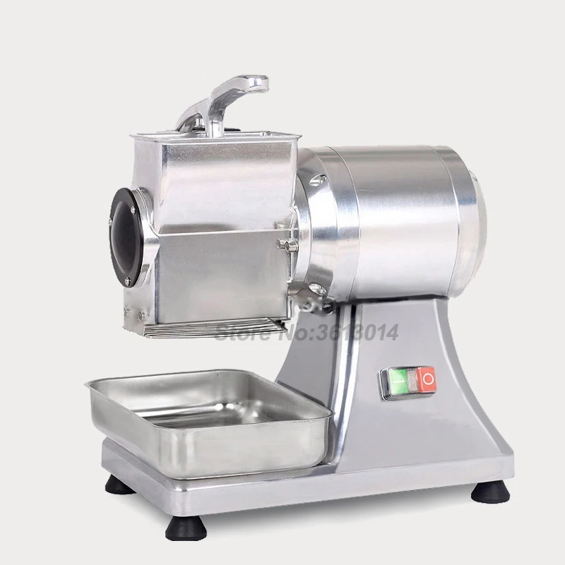 Râpe à fromage électrique, prix dusine, avec récipient pour machine à pizza, broyeur à fromage râpé