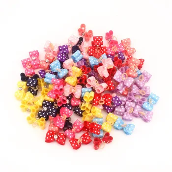 

PipiFren Small Dogs Accessories Bows Hair Clips Grooming Yorkshire Pets Hair Bows Table Supplies chien accessoires pour chiens