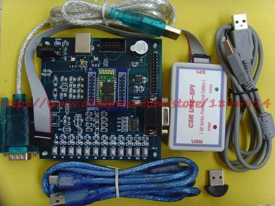 

Free shipping CSR BC417143 Bluetooth wireless data transmission development board SPP, provides software, tutorials,source code