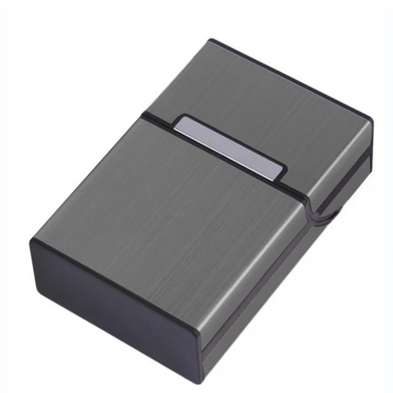 

Aluminum alloy cigarette case Light Aluminum Cigar Pocket Box Storage Case 20 Pieces Capacity Container