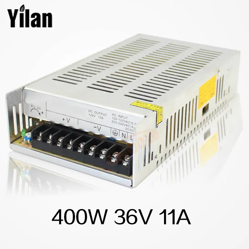 

Best quality 12V 33A 400W Switching Power Supply Driver for LED Strip AC 100-240V Input to DC 12V