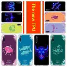 Teléfono para Xiaomi 9 SE 8 lite 5X 6X Mi 9 8 A1 A2 F1 MAX 3 mezclar 2S Redmi Note 7 6 5 K20 pro ir funda signos del zodiaco de diseño