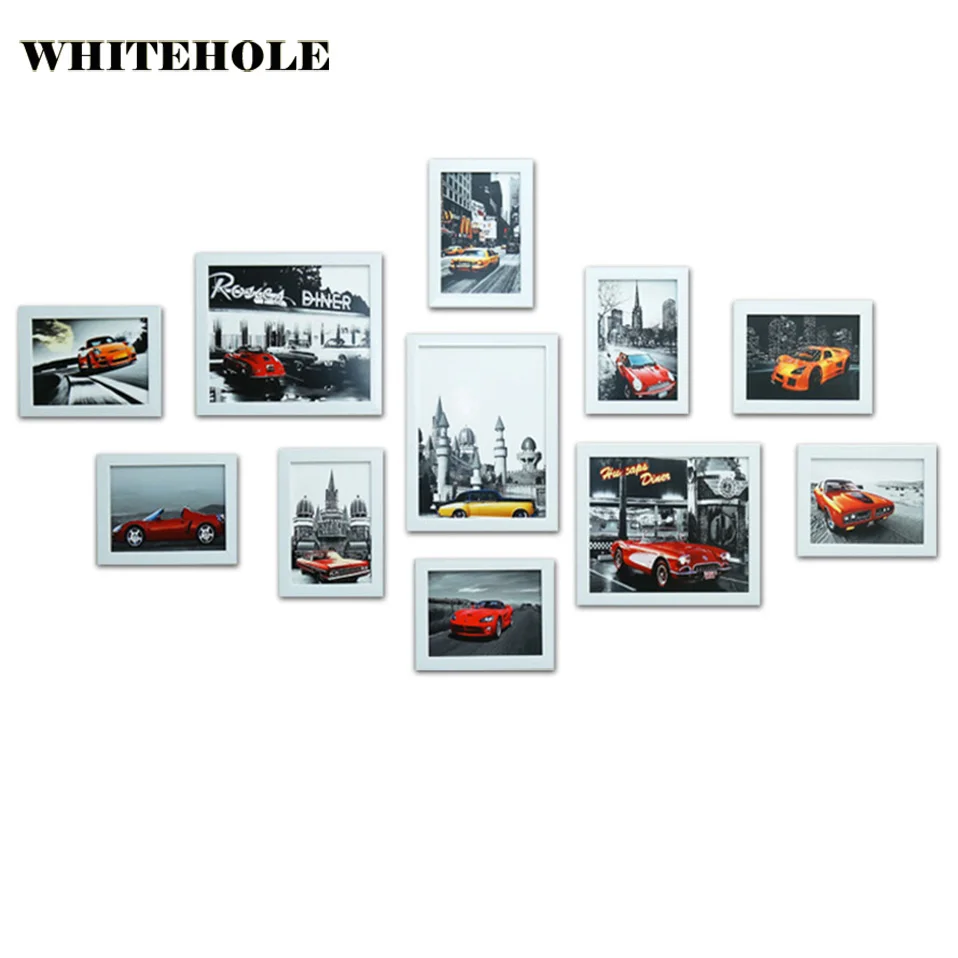 W 11pcs photo frame picture frame poster frame BLACK 3