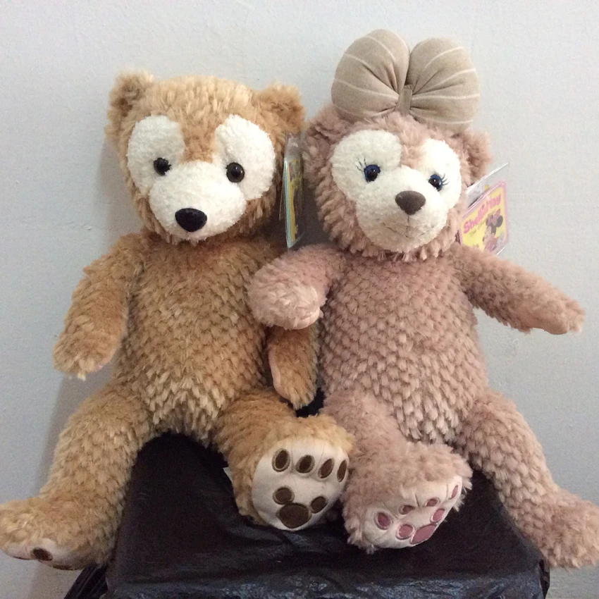 

Free Shipping 45cm 17.7'' Duffy Bear and Shelliemay Stuffed Animals Plush Toys Soft doll For birthday&kids gift