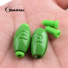 Bammax fishing 10pcs/lot 1g 2g 3g 4g 5g 7g 10g Fishing counterweight lead jig head Weights Lead Sinker carp fishing accessories aoclu bared no painting jig head lead sinker weights shots with lock pin 10pcs lot from 2g to 21g for soft lure jigging