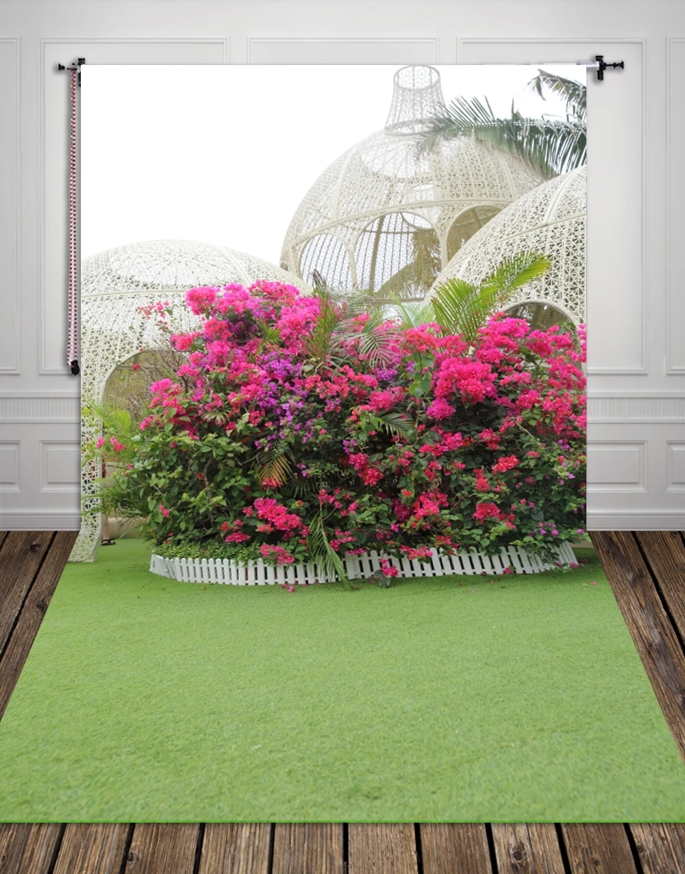Phuket Island flower printed backdrops for photo studio Digital printing outdoor background for photography XT 3417