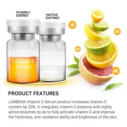 Отбеливание витамин c осветляет кожу Цвет лиофилизированный порошок Набор эфирных масел увлажняющий, питательный для удаления меланина