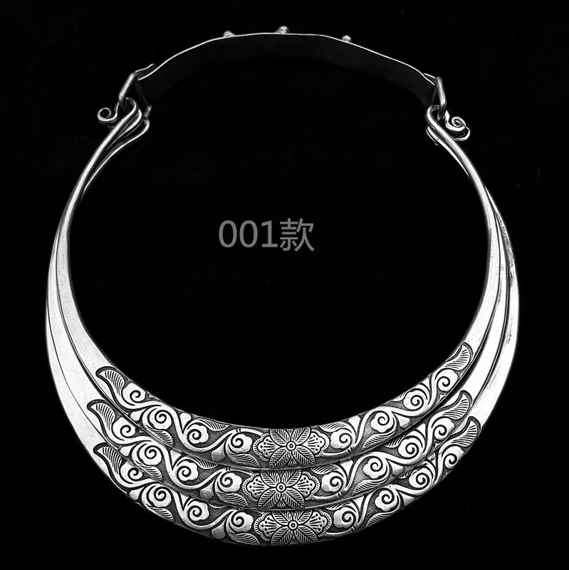 

hot sell new - free shipping Handmade 3 layers of national wind collars, silvery, Phoenix, silver and elegant clavicle necklaces