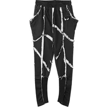 New 2017 Men’s Clothing Japanese made old flash design Haren pants punk personality hair stylist casual pants singer costumes