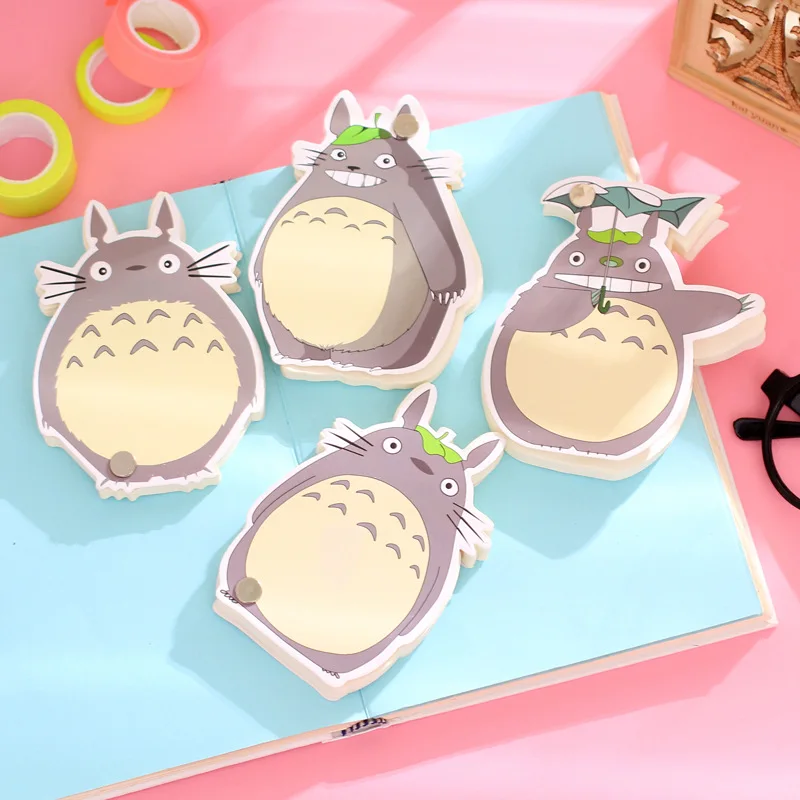 

1PCS Novelty Cute My Neighbor Totoro Memo Pad Loose Leaf Notepad Mini Memo Notepad Bookmark School Office Supply Gift Stationery