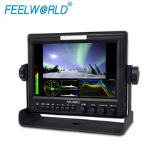 Feelworld Z7 7 Polegada 1280×800 IPS Monitor de Campo com Forma De Onda escopos e Saída HDMI para SDI Estúdio de Fotografia Câmera LCD Monitor de