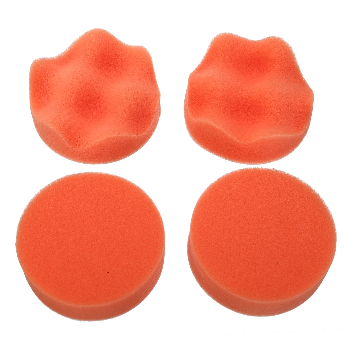 7pcs 3" Waxing Sponge Buffer Polish Pads Sponge Wheel M14 Drill Adapter Kit for Car Polisher Tool