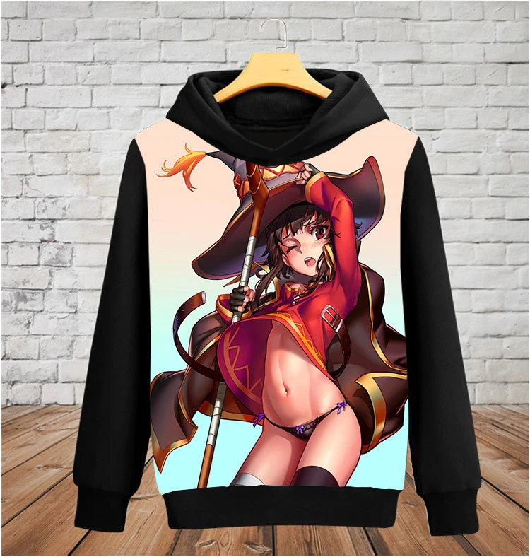 

kono subarashii sekai ni shukufuku wo megumin Hoodie Anime Cosplay Costume Coat Fashion Men Women Jacket
