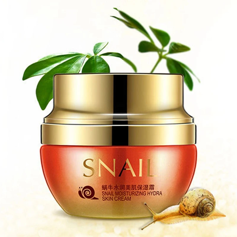 Korean Cosmetics 50g 2018 Snail Essence Moisturizing Facial Creams Serum Whitening Anti wrinkle