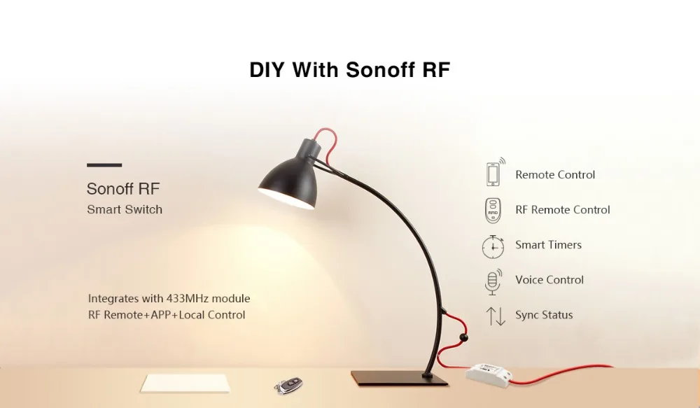 Itead Sonoff RF беспроводной Wifi переключатель 433 МГц рч приемник дистанционное управление Diy таймер умный переключатель для умного дома WiFi светильник переключатель