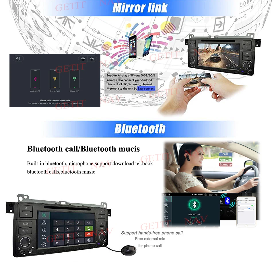 Clearance 64G ROM Android 9 Car DVD Stereo Multimedia Player Radio GPS for Porsche Cayenne 2003-2010 4
