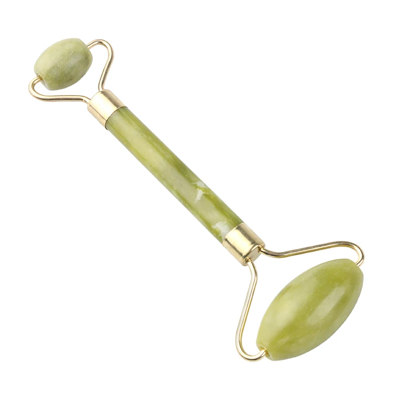 

Double Head Facial Lifting Massage Roller Jade Beauty Face Slimming Neck Massager Relaxation Device Drop/Shipping
