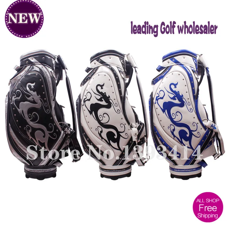 2015 new men's golf bag dance with dragonGolf Bags AliExpress