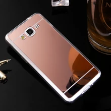 Чехол для samsung Galaxy Grand Prime, G530, G531, G531H, G530H, зеркальный чехол, мягкая задняя крышка из ТПУ, чехол для телефона, для samsung Grand Prime