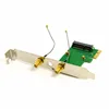 Pci-e Mini PCI-E pcie pci express к pcie PCI-E Express, беспроводной адаптер с двумя антеннами, сетевой интернет-компьютер, Wi-Fi ► Фото 2/5