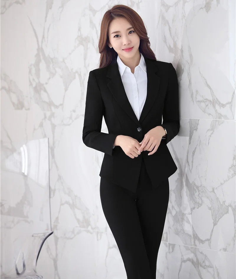 Plus Size Formal Uniform Design Autumn And Winter Professional Business ...