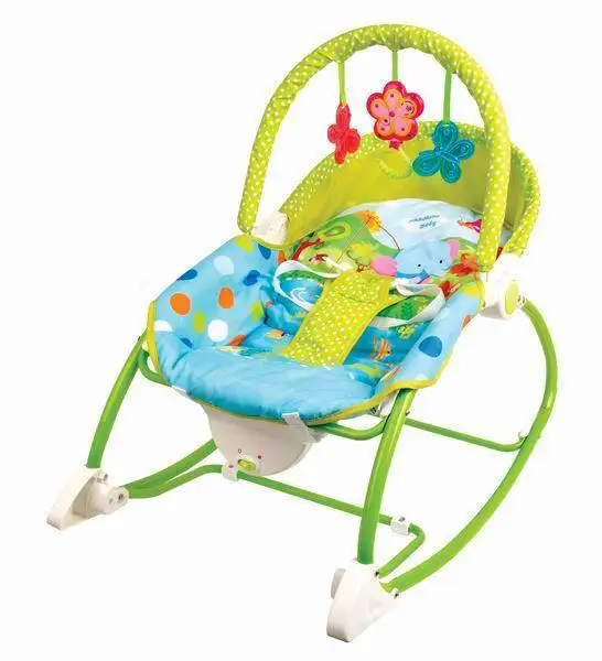 Музыкальное детское кресло-качалка для малышей Рокер электрические качели для ребенка