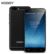 XGODY 4G LTE 5.5 Inch Smartphone Android 6.0 Telefone Celulars MTK6737 Quad Core 1GB RAM+16GB ROM 13.0MP GPS Unlocked Cell Phone