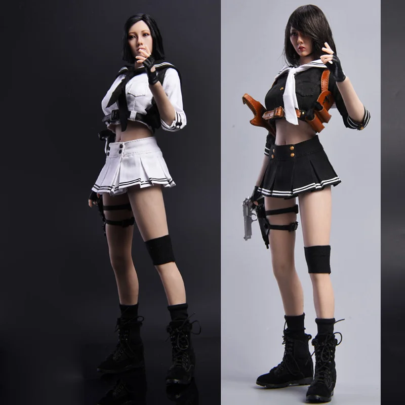 1/6 весы студенческий агент униформа для 12 дюймов Phicen S12D Tbleague Verycool модель тела