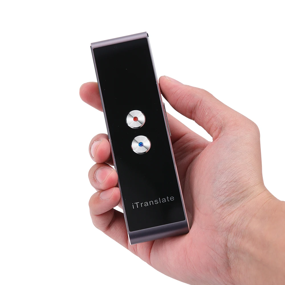 

Portable Smart Voice Translator Two-Way Real Time 30 Language Translate Support English Russian Language New Arrival Interpreter