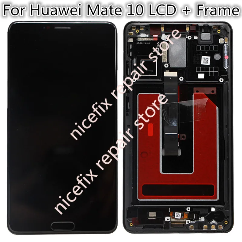 Золотой белый черный для Huawei Mate 10 ЖК-дисплей дигитайзер сенсорный экран панель