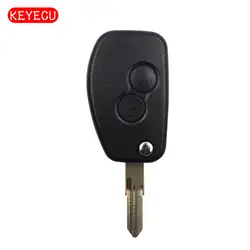 Keyecu флип изменение Remote 2 кнопки Ключевые Shell Keyless для Renault Megane Modus Espace Kangoo Scenic