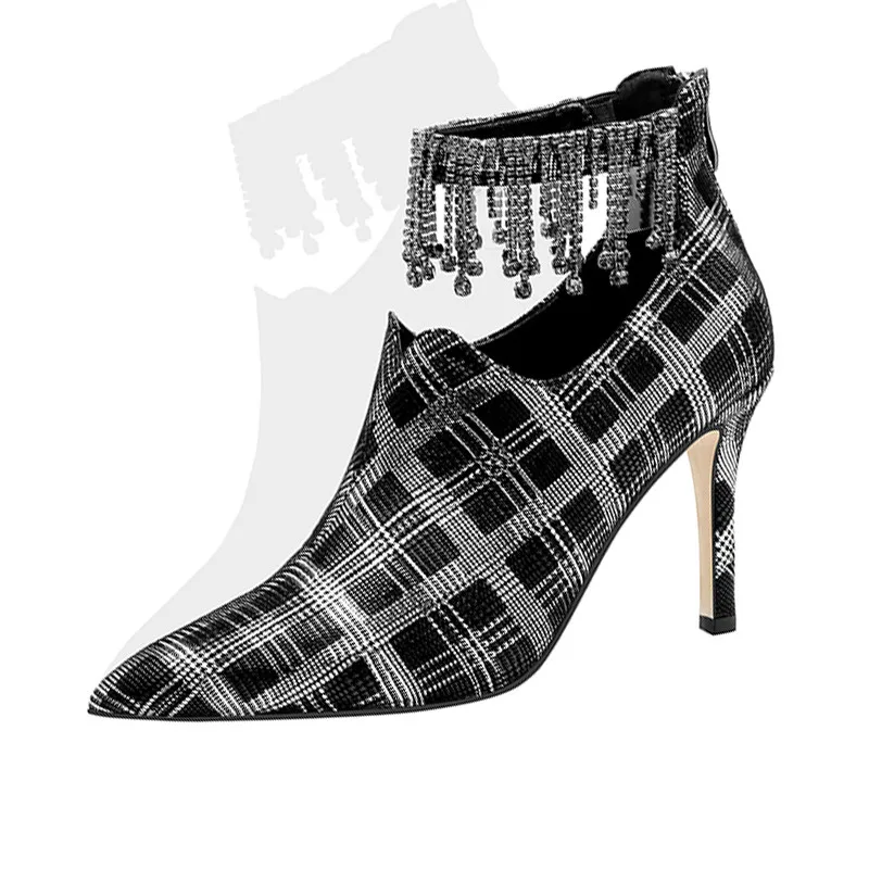 Talons Sexy D'été Haute Noir Femme Offre Mince Spéciale Grande Sandales Taille Up Zip Chaussures 33 Qualité Lapolaka 40 YOqZaAnaT