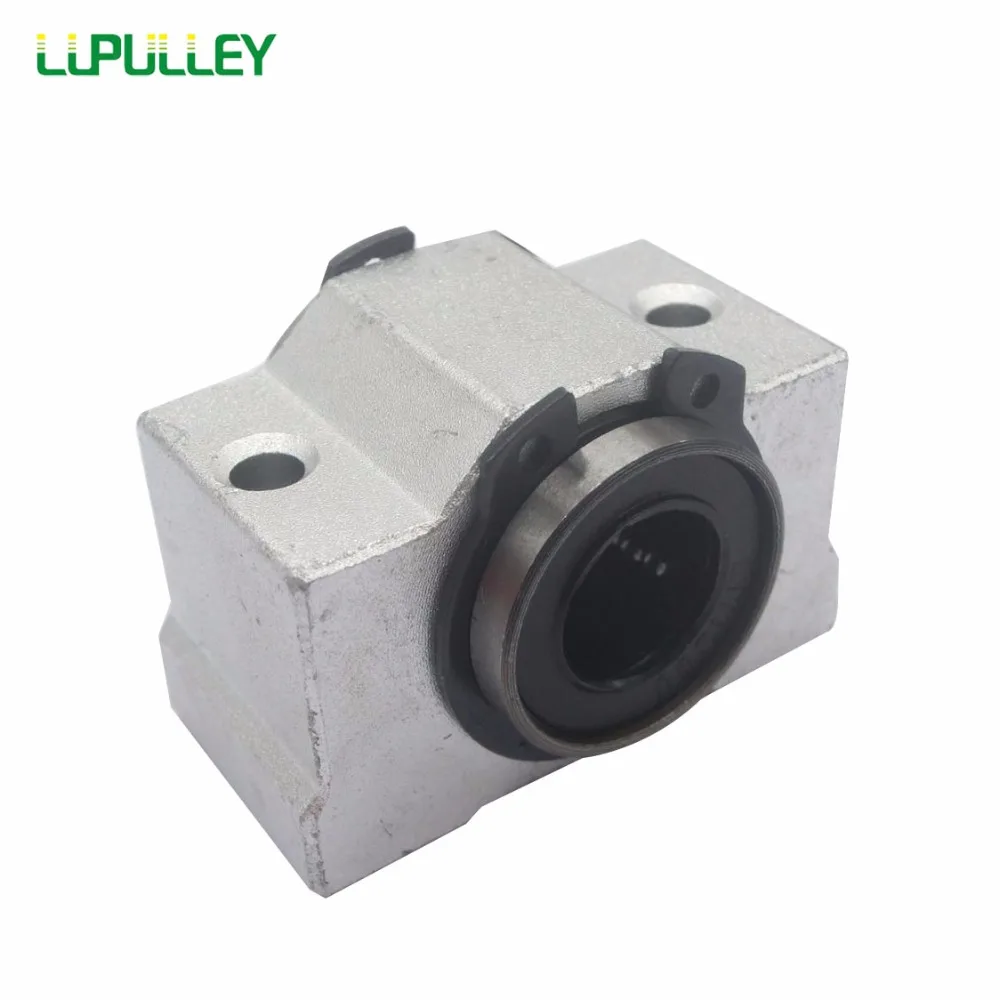 2 шт. блок линейных подшипников LUPULLEY SCV20/25/30UU SC20/25VUU Линейный Корпус подшипника для