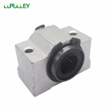 

LUPULLEY 2PCS Short Block Linear Bearing Slide Unit SCV20/25/30UU SC20/25VUU Linear Bearing Block Housing for shaft 20/25/30mm