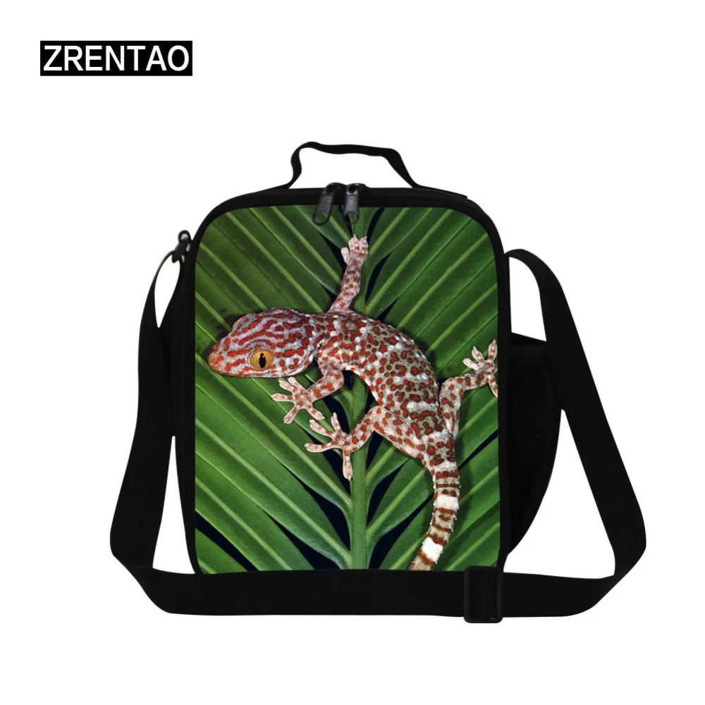 Recipiente de Alimento Zrentao Alta Qualidade Crianças Bolsas Térmicos Poliéster Bagsthermal Viagem Picnic Almoço Bolsa Crossbody