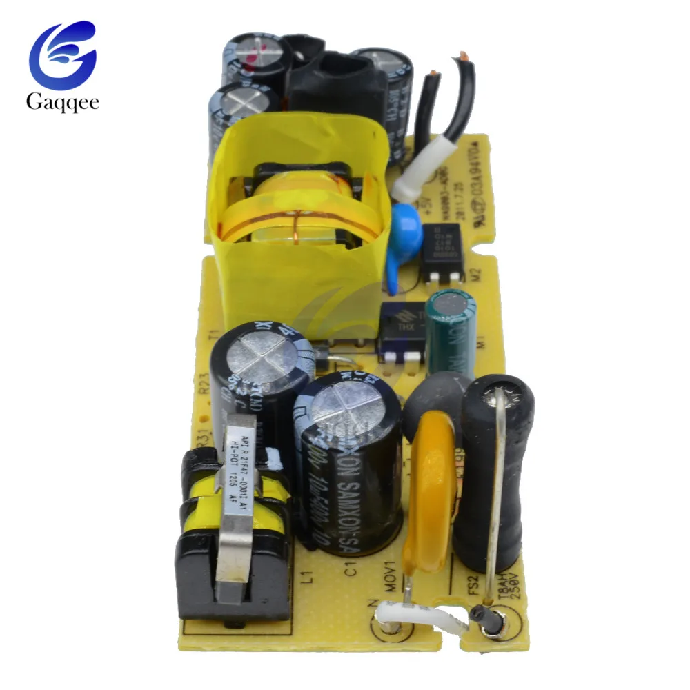 AC DC 100V 240V to 5V 2A mA Импульсный блок питания переключатель защиты от перенапряжения и