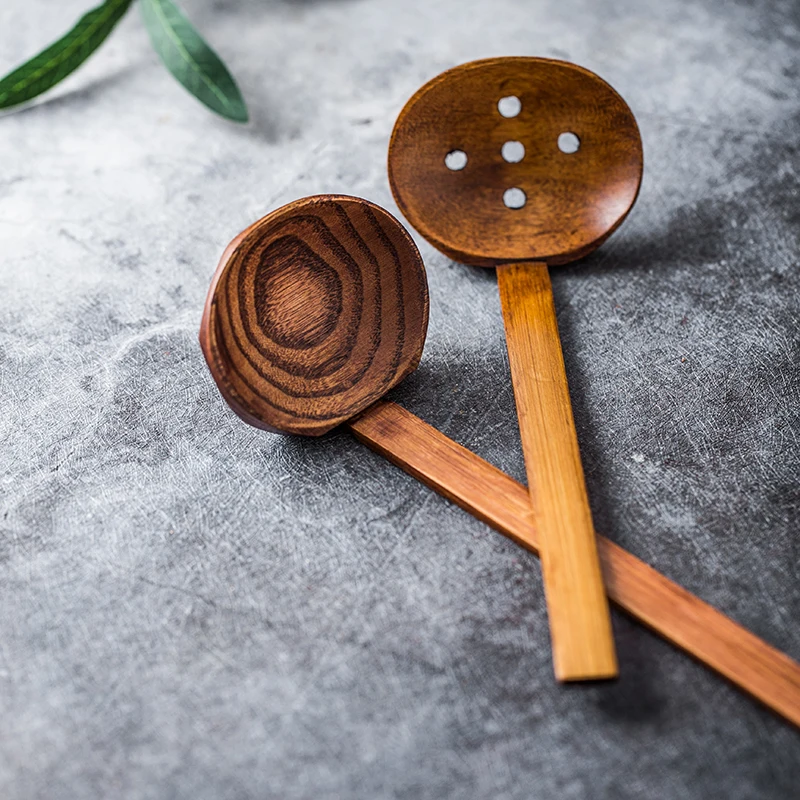 

Ramen Spoon Wooden Spoon Ladle Turtle Tortoise Spoon Fondue Spoon Japanese Tableware Travertine Retro