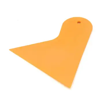 

uxcell Orange Plastic Automobile Car Glass Window Film Scraper Squeegee Cleaning Tool