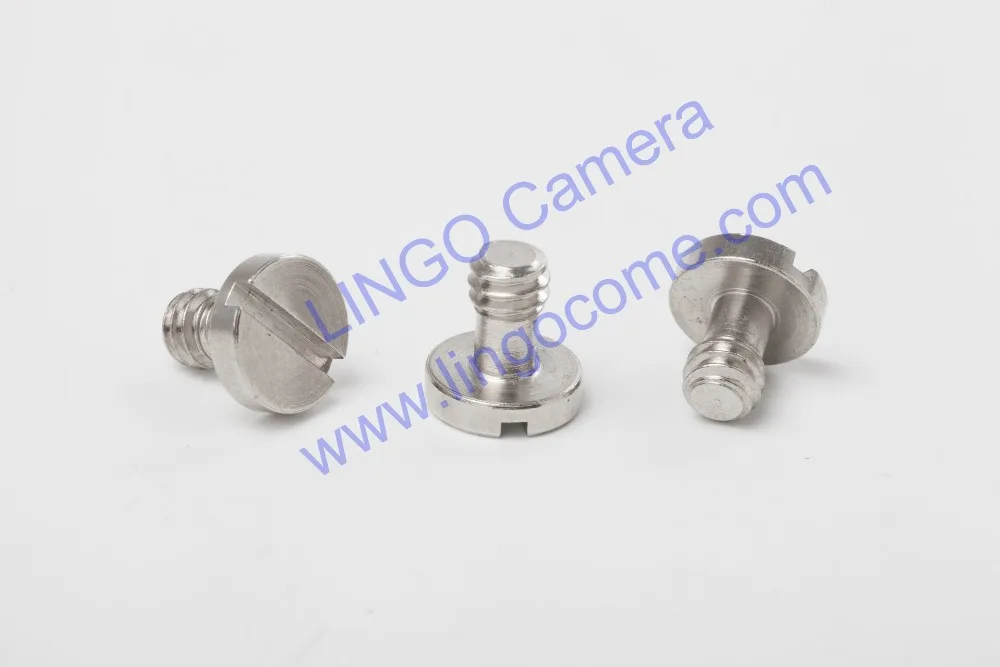 LL1504 1/4" Screw for DSLR Camera Tripod Quick Release Plate Silver | Электроника