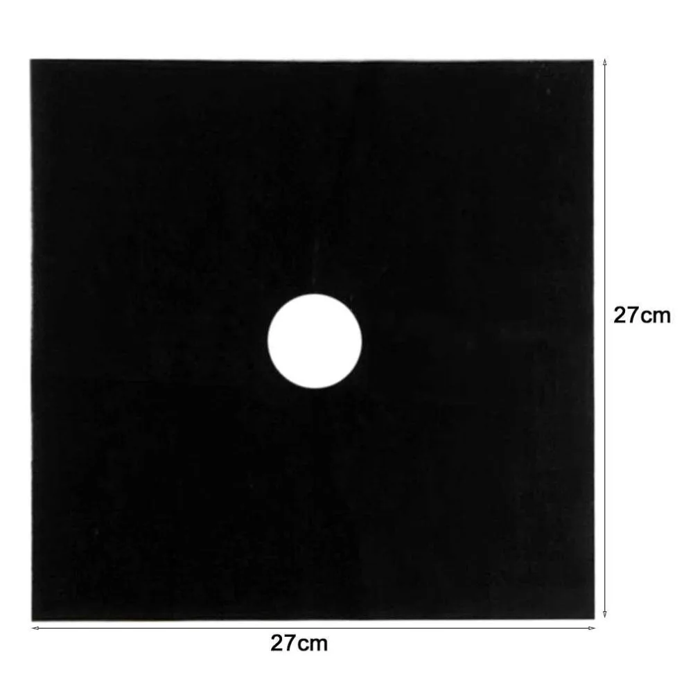 1 шт. многоразовые антипригарные волокна плита Чистящая салфетка газовая варочная поверхность масляный защитный слой коврик печи поверхности защитные прокладки домашнего использования