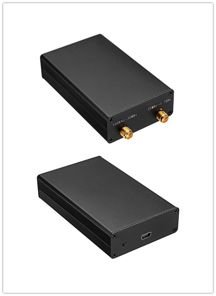1 шт. радиоприемник 100 кГц-1,7 ГГц Полнодиапазонный UV HF RTL-SDR USB тюнер RTLSDR USB ключ с RTL2832u R820t2 RTL SDR приемник
