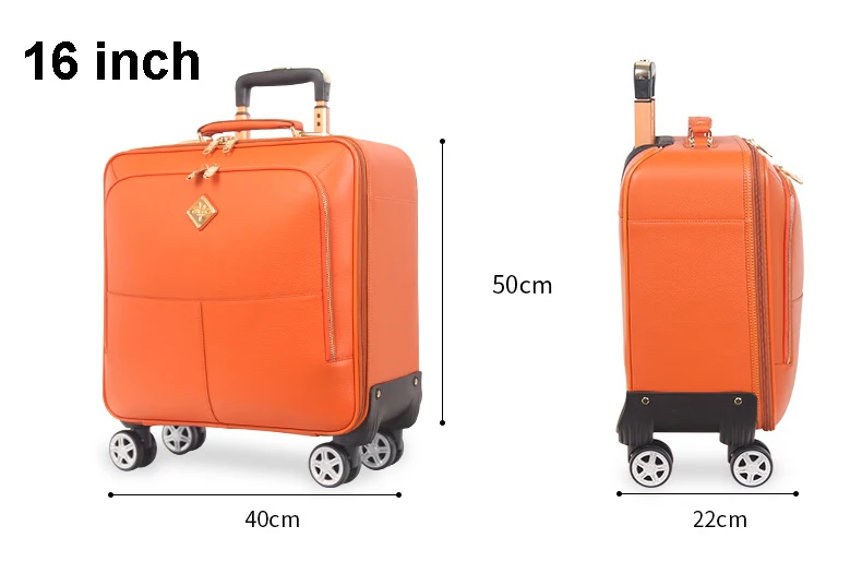 Travel tale 1" 20" дюймов для мужчин из натуральной кожаный чемодан в клетку ручной клади кабина дорожные сумки на колесиках