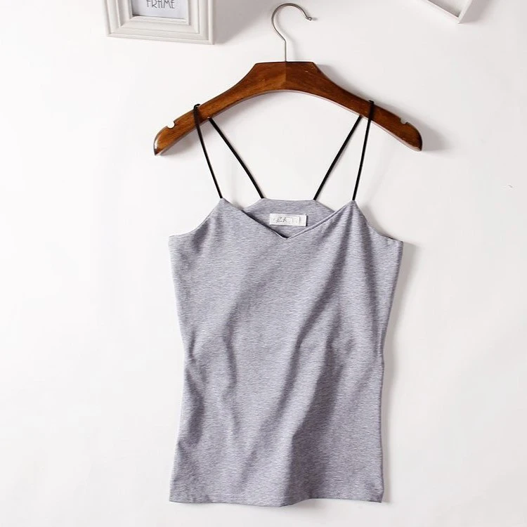 

Sexy crop top women 2019 summer camis cropped tops blusa sleeveless v neck bustier striped white tank top 6 colors women tops