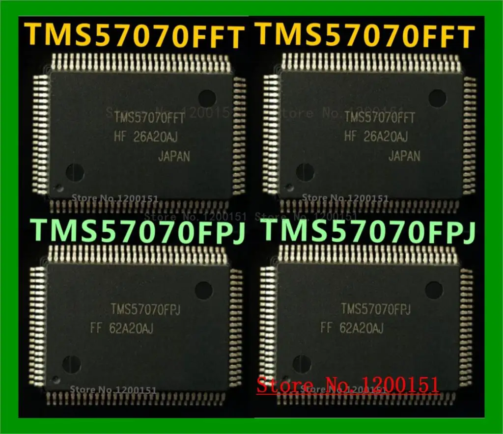

TMS57070FFT TMS57070FPJ QFP