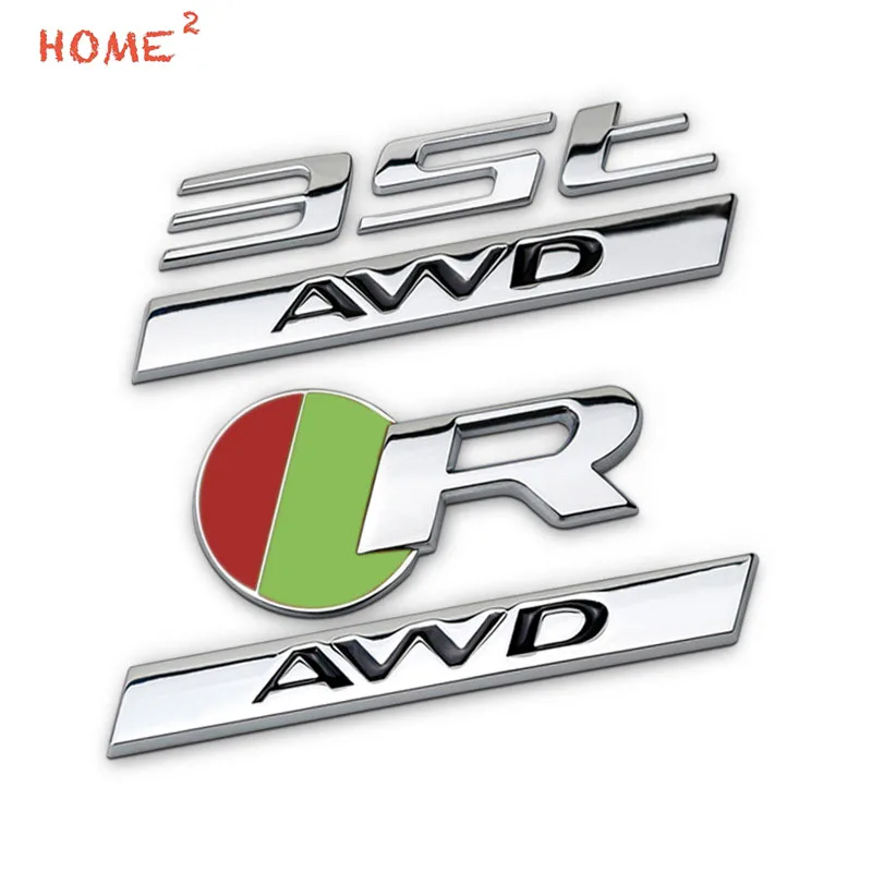 

Car Styling High-end Auto Sticker Decal Emblem Badge Exterior Accessories for 25T 35T AWD Logo for Jaguar F-PACE S-Type F-Type