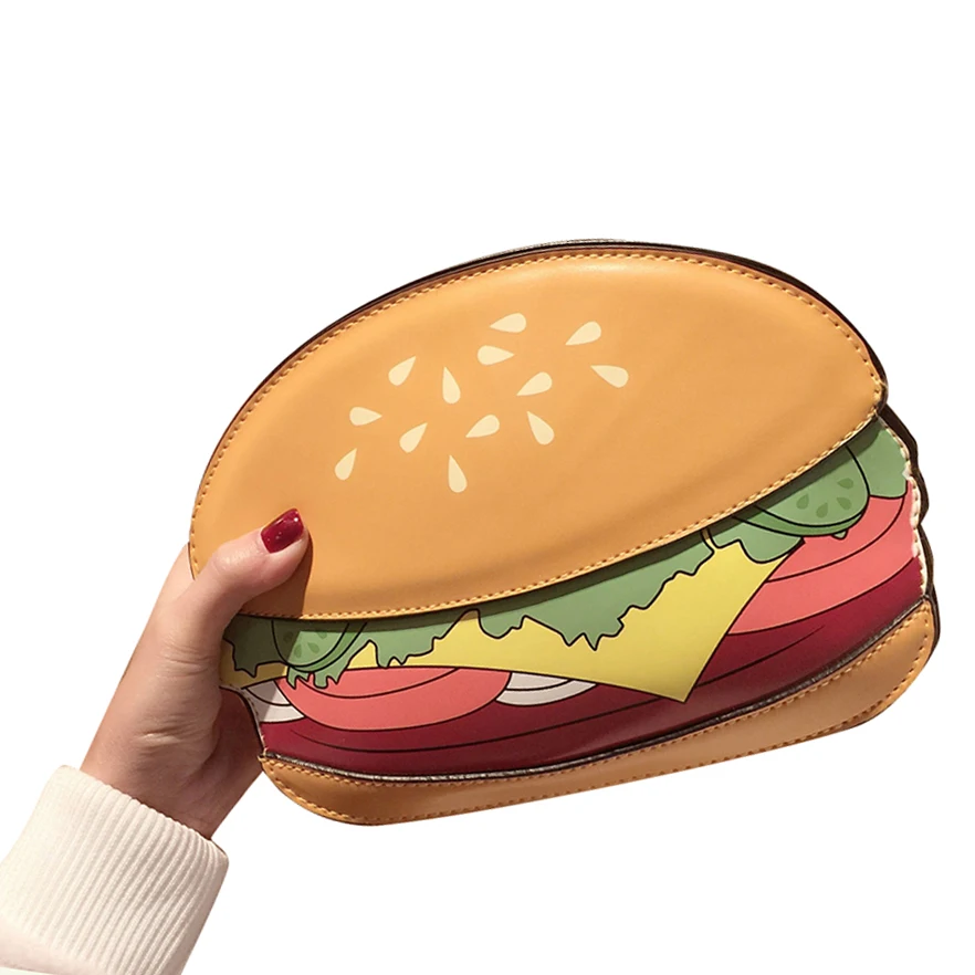 Miwind Для женщин мешок попкорна Курьерские сумки Crossbody Сумка Сумочка hamburge/мороженое фри женская сумка txc1005