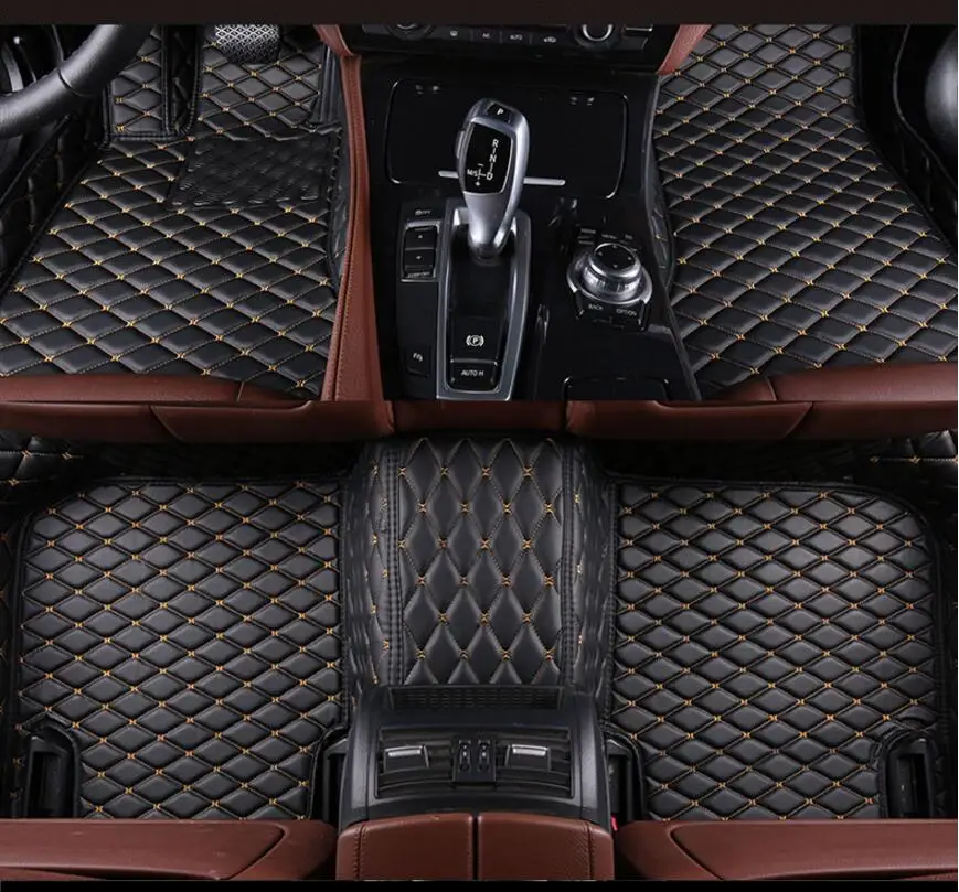 3D Luxury Slush Floor Mats Foot Pad Mat For 16 17 Toyota RAV4 2016 2017